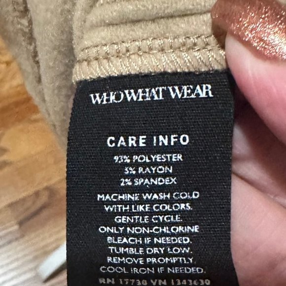 Who What Wear Belted Coat MBeautiful - Picture 6 of 6